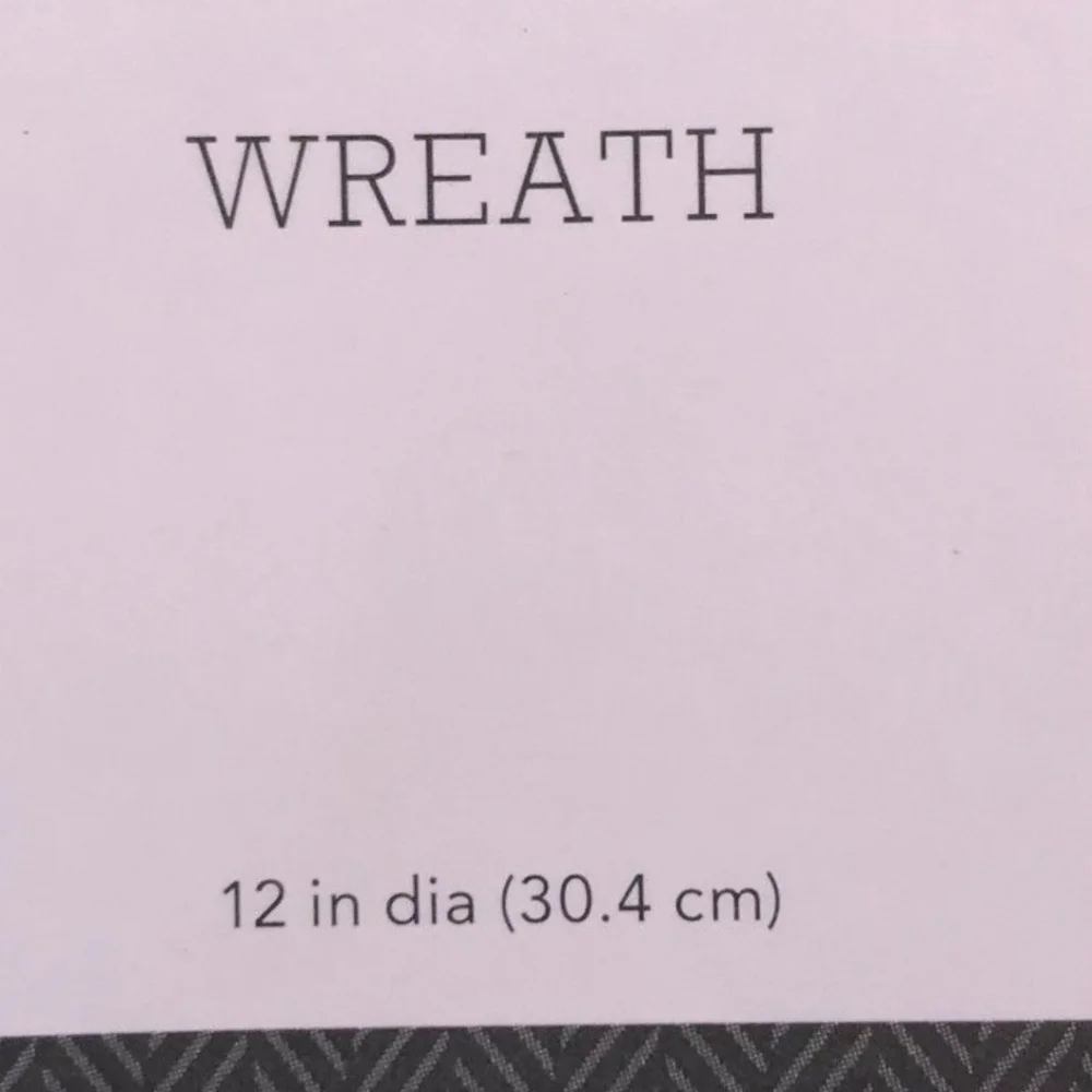 New 12" Artificial Eucalyptus Wreath Green from Threshold - Picture 6 of 6